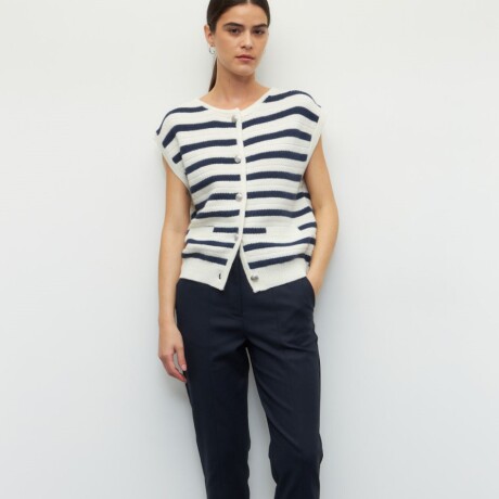 PANTALON LILOU Azul Marino