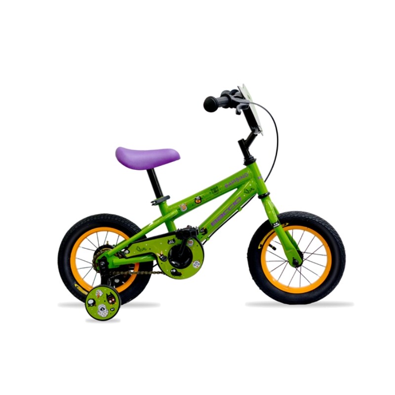 Bicicleta Baccio R.12 Niño Bambino Verde