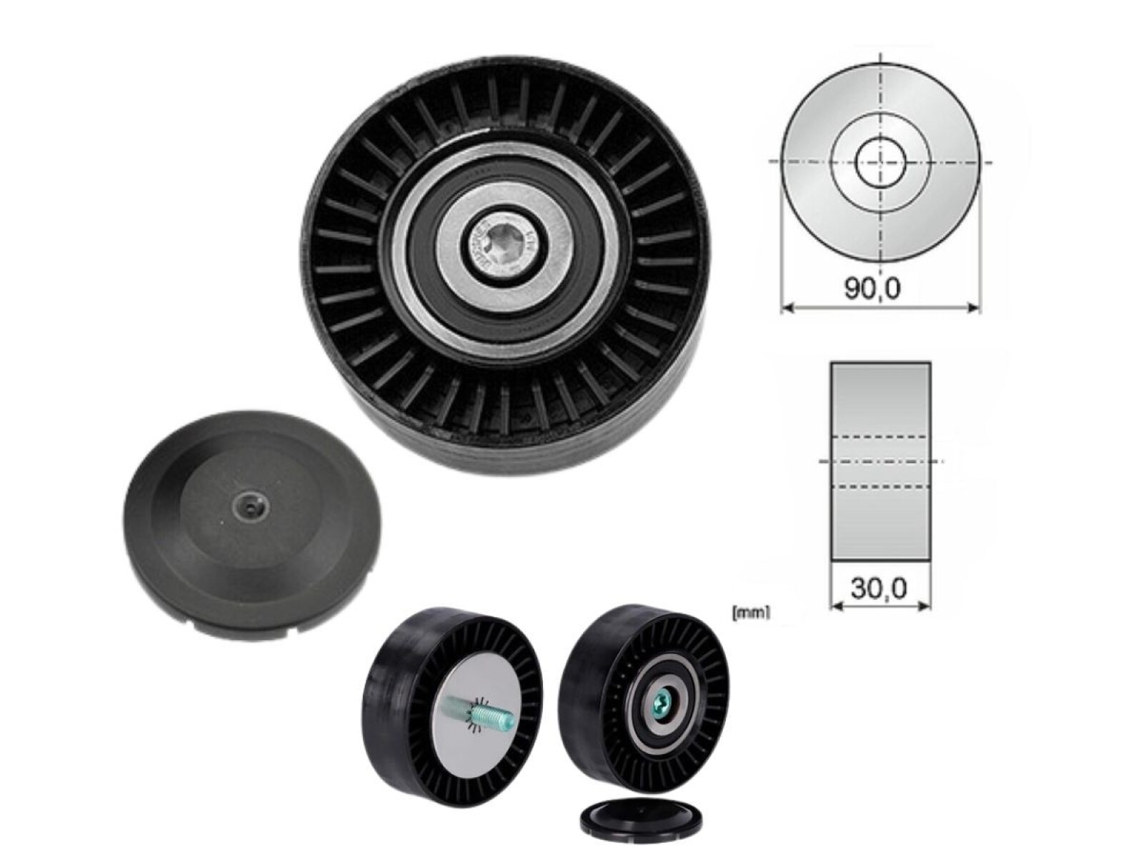 Tensor Guia De Correa BMW 335Xi (E92)/335Xi (E90)/120I (E87) 04-12 