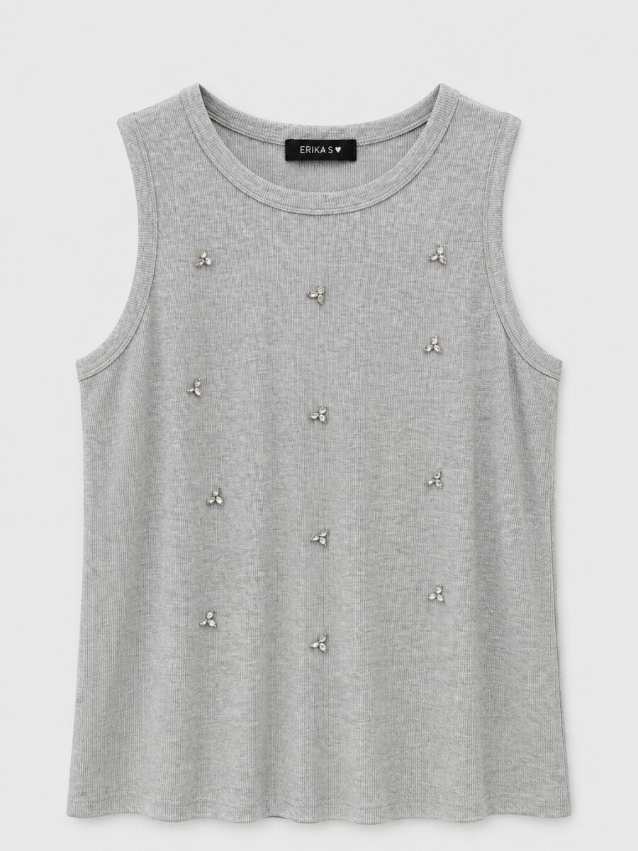Musculosa Diva Gris