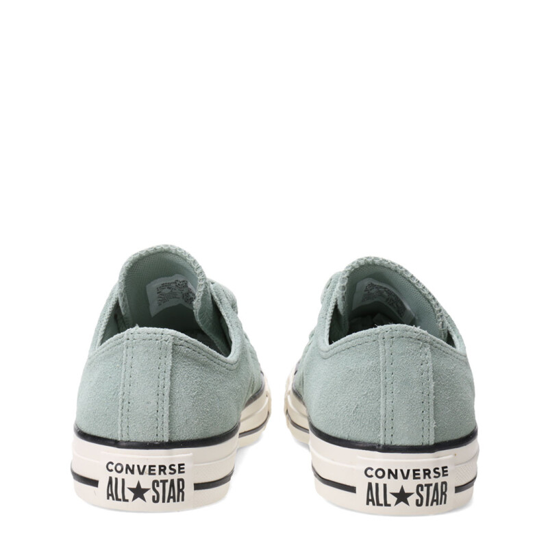Championes de Mujer Converse Ctas Ox Chuck Taylor All Star Verde - Blanco