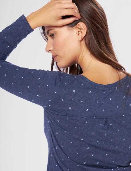 REMERA ESTAMPADA Marino