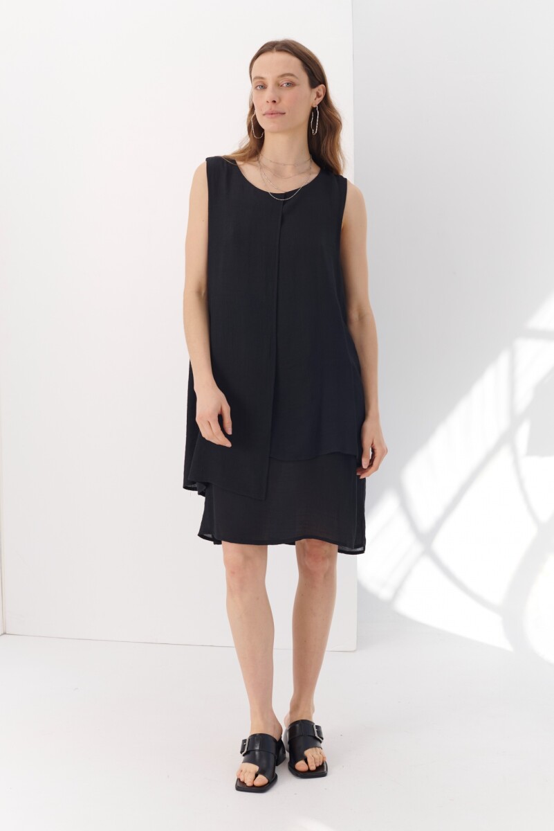 VESTIDO NUBE - NEGRO 