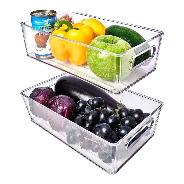 Caja Organizadora Cesta De Acrílico Multiuso 25 Cm Calidad Caja Organizadora Cesta De Acrílico Multiuso 25 Cm Calidad