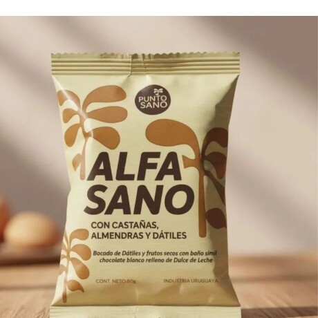 ¡OFERTA! Alfajor Alfasano 85gr Caja x8 unidades Chocolate Blanco Punto Sano ¡OFERTA! Alfajor Alfasano 85gr Caja x8 unidades Chocolate Blanco Punto Sano