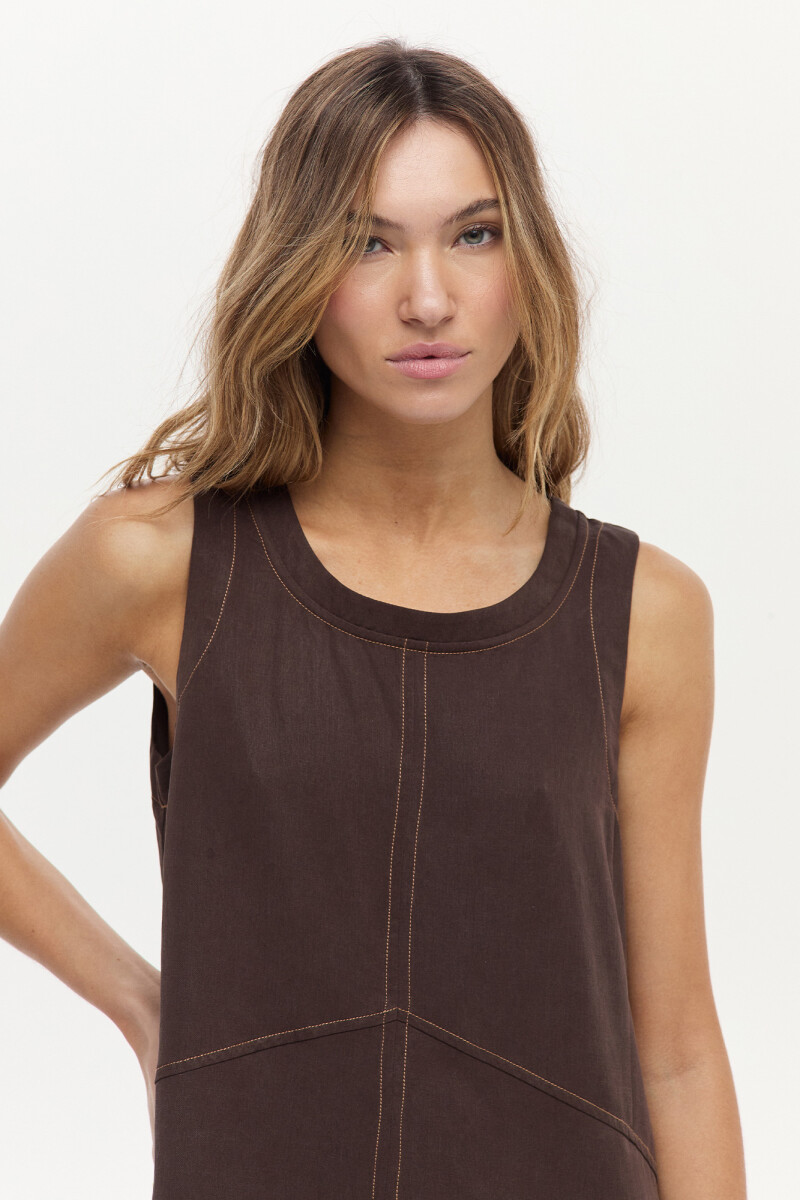 Vestido Italia Chocolate