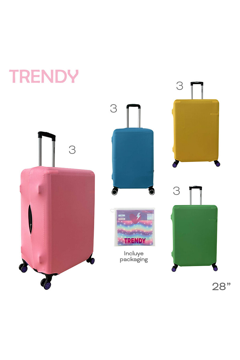 Cubre Valijas Trendy Verde