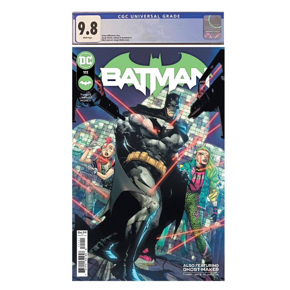 CGC Universal Grade Comic - Batman Ghost-Maker · Batman #111 