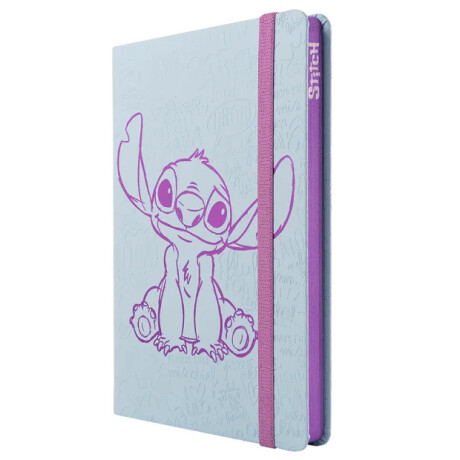 Cuaderno Mooving A5 Stitch celeste