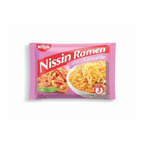 PASTA INSTANTANEA NISSIN RAMEN 80G CAMARON PASTA INSTANTANEA NISSIN RAMEN 80G CAMARON