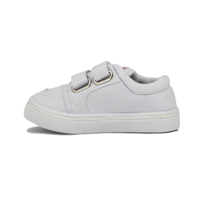 Austral Zapatilla C/velcro Casual Kids Blanco