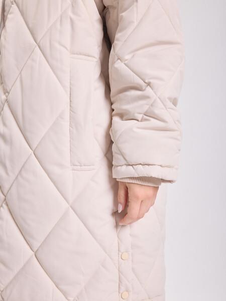 Campera capitoneada Crudo
