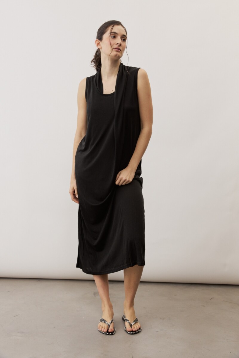 Vestido Bateg NEGRO