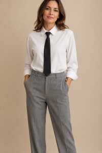 PANTALON RAYAS Gris