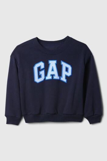Buzo Deportivo Logo Gap Oversized Toddler Niño Tapestry Navy