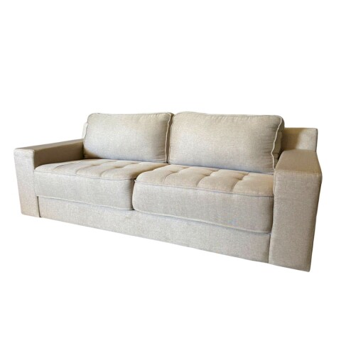 Sofá 3 Cuerpos Agape Beige Tostado Sofá 3 Cuerpos Agape Beige Tostado