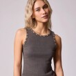 MUSCULOSA DIXIE SELENE GRIS TOPO
