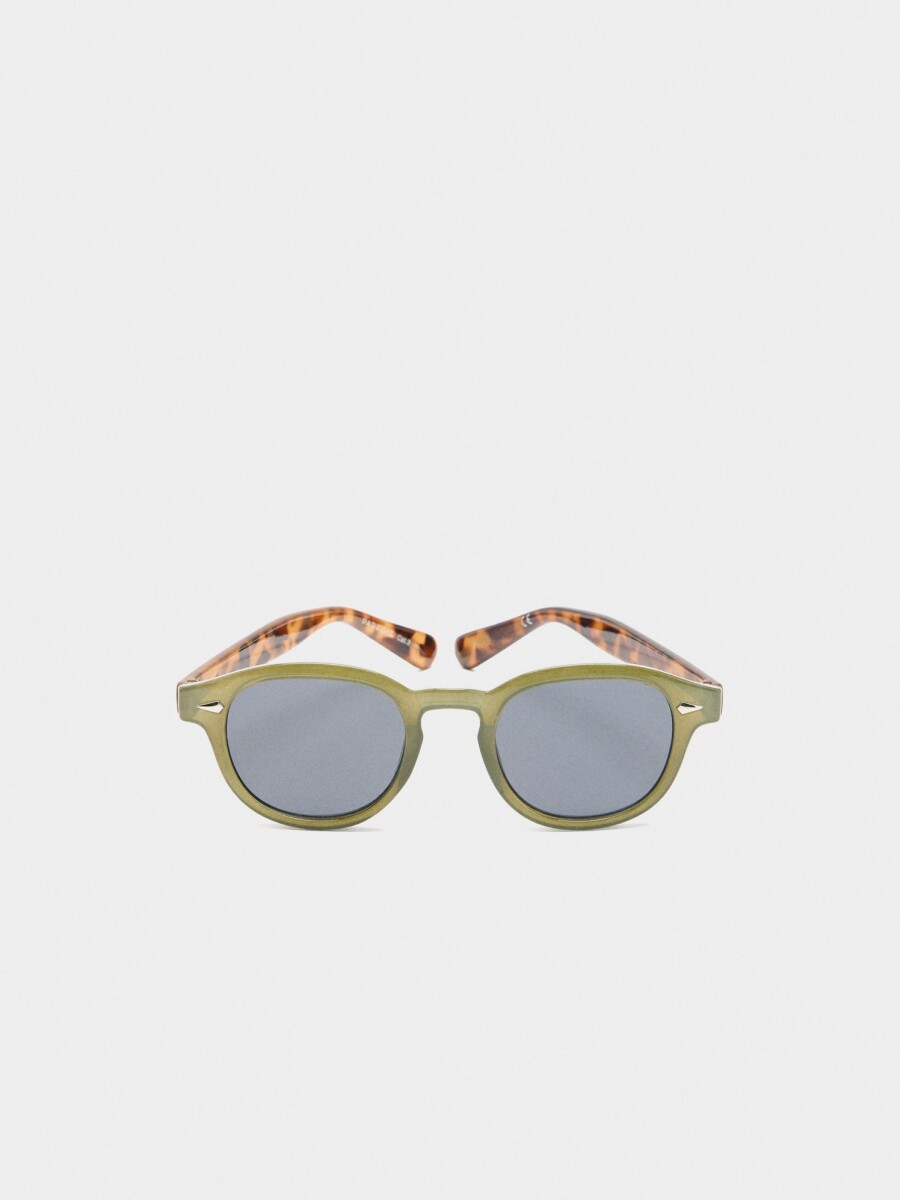 Gafas De Sol Redondas verde