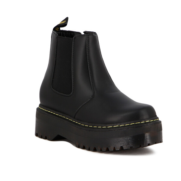 Darkness Bota Dama Elastico Negro Negro