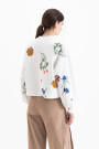 CAMPERA BRITISH Blanco