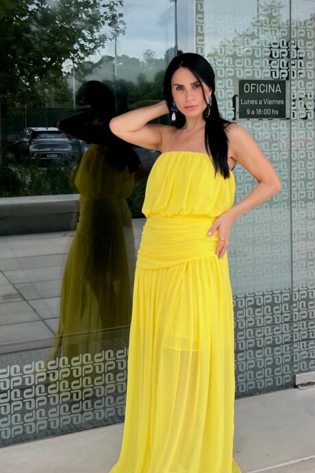 Vestido Zaira Amarillo
