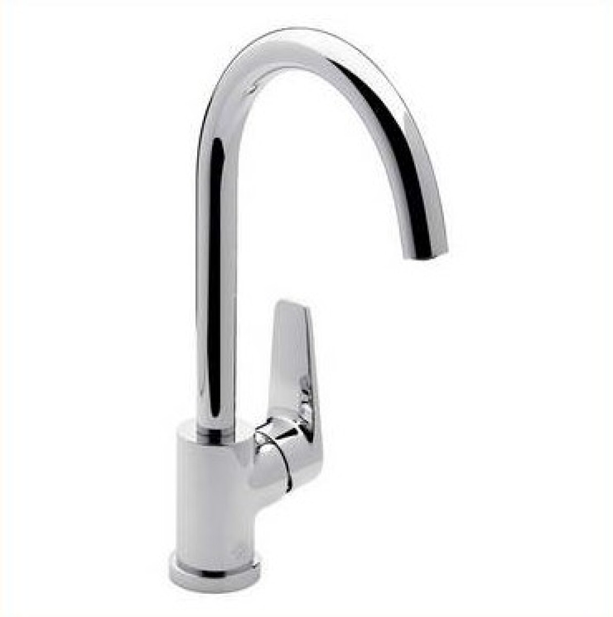 Grifería De Cocina de Mesada Monocomando Salida Alta Cromado Línea Zoe 