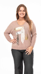 Sweater París Beige