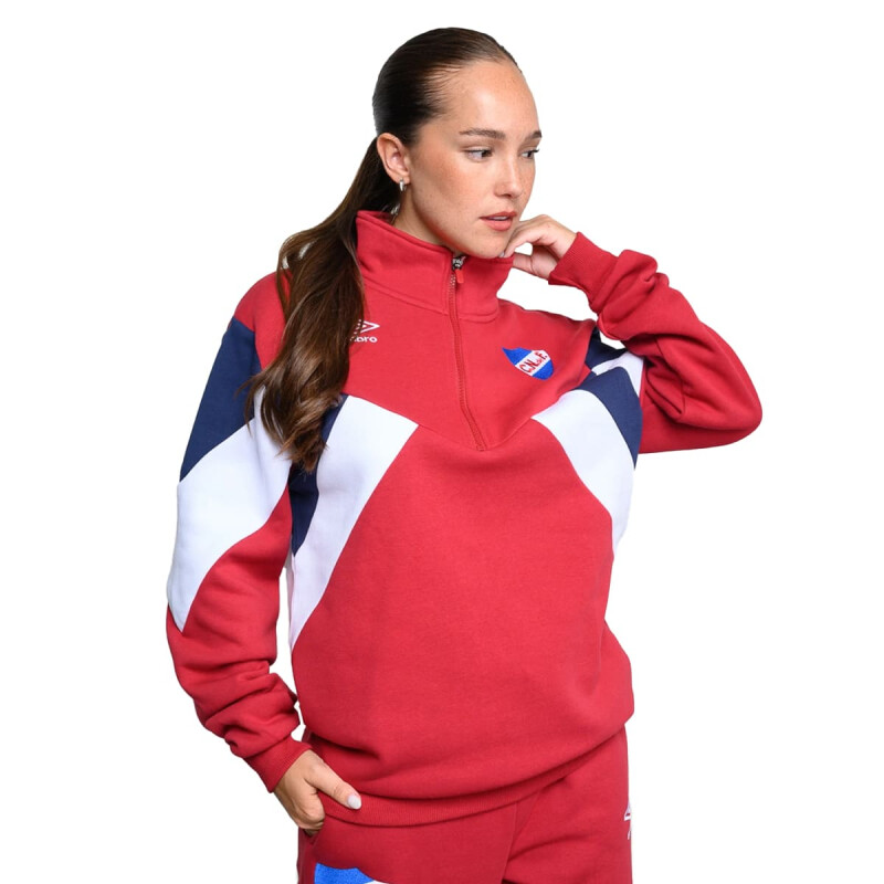 BUZO UMBRO LUX MOTION CNF de Mujer - NU342943 Bordo-azul