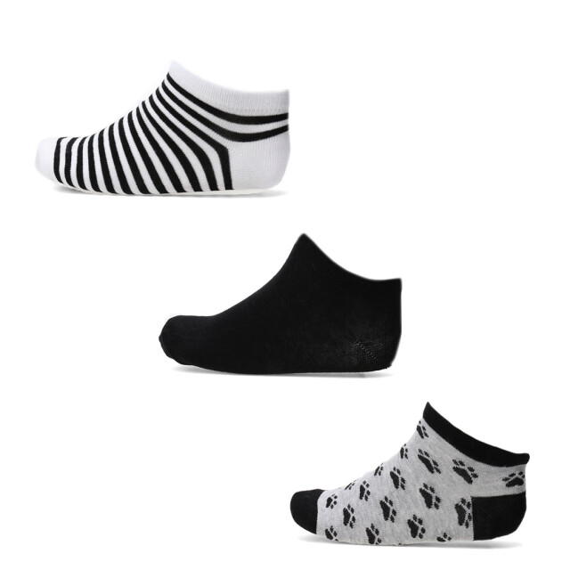 Medias Miss Carol Pack X3 Negro