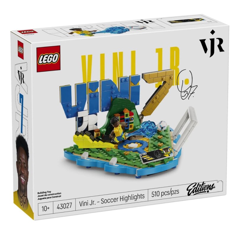 Lego Mundial 2026 Fenómenos del futbol: Vini Jr 510 Pcs 10+ Lego Mundial 2026 Fenómenos del futbol: Vini Jr 510 Pcs 10+