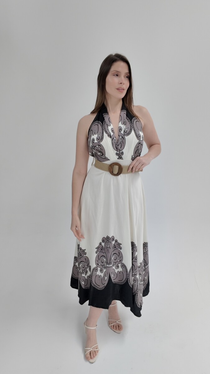 Vestido Tahití - Blanco 