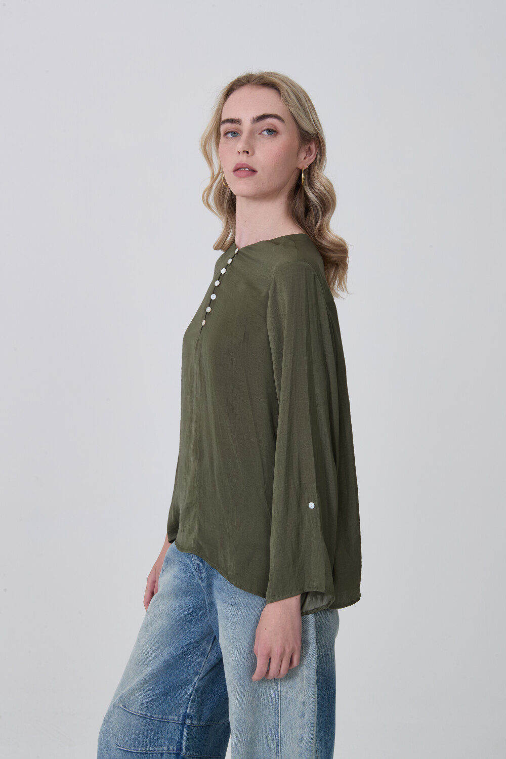 Blusa Zoyan Verde Oliva