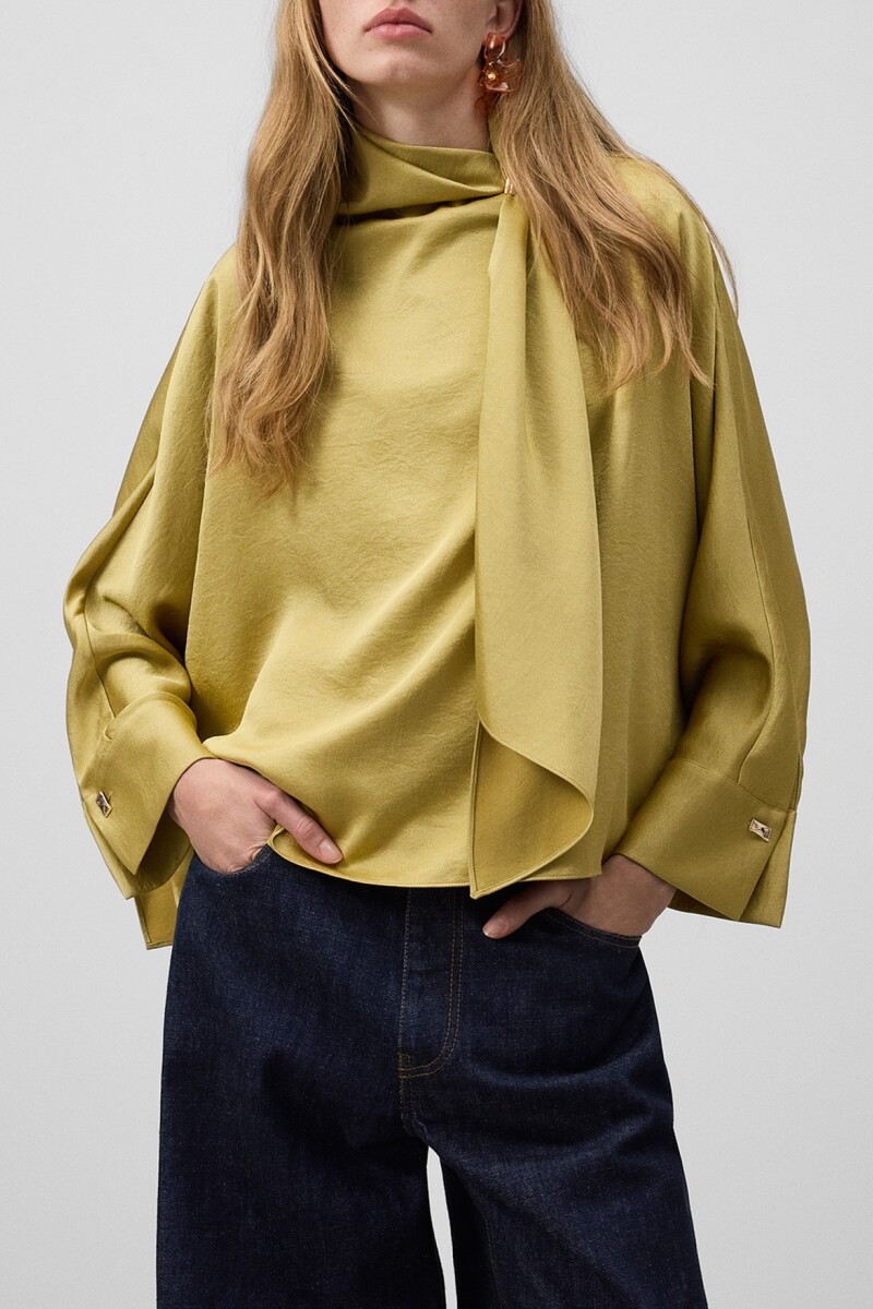 BLUSA AMPLIA Verde Oliva