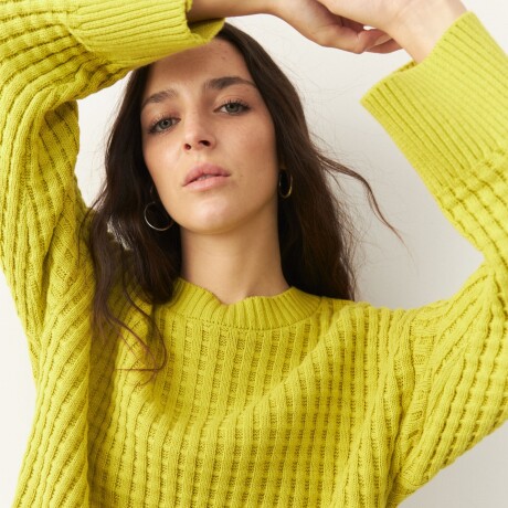 SWEATER SARA Verde Manzana