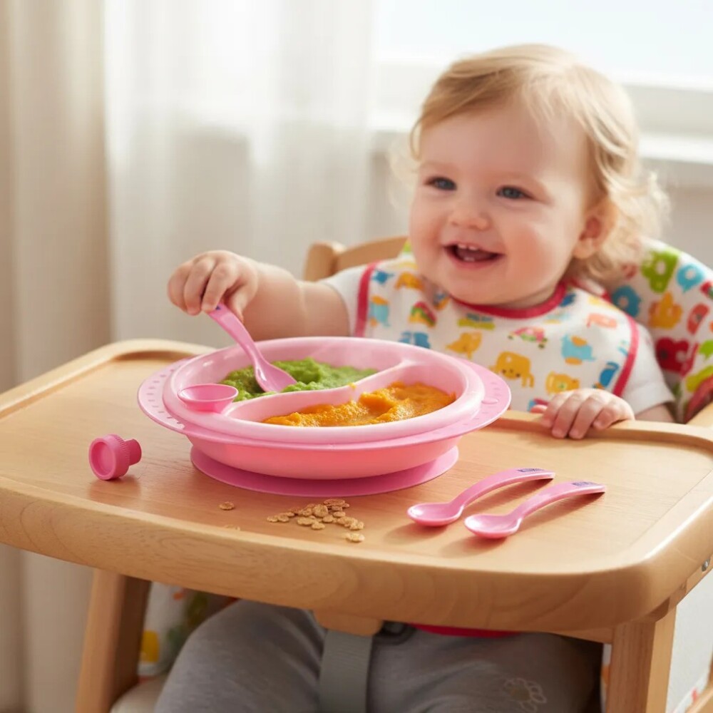 Plato térmico KUKA rosa