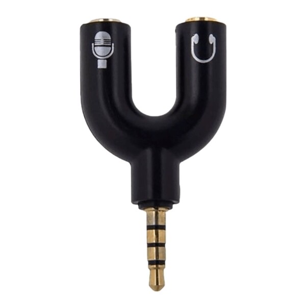 Adaptador De Audio 3.5mm Para Auriculares Y Micrófono Adaptador De Audio 3.5mm Para Auriculares Y Micrófono