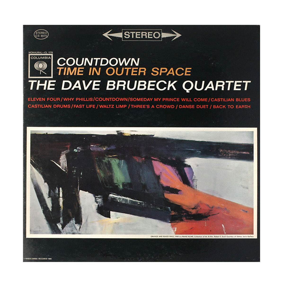 Brubeck,dave / Countdown Time In Outer Space - Vinilo 