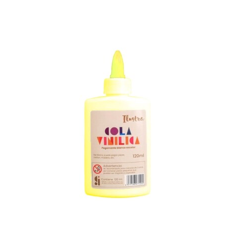 Cola Vinílica Escolar Ilustra 40 gr Amarilla