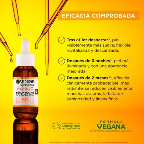 Pack Serum Garnier Aclara Noche 30ml + Sérum Aclara Día 30ml Pack Serum Garnier Aclara Noche 30ml + Sérum Aclara Día 30ml