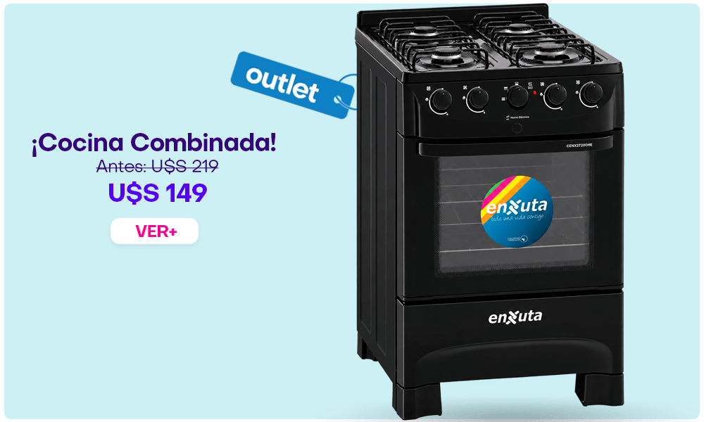 ¡Cocina Multigas Combinada oferta Oultlet!