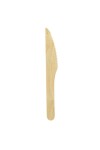 Cuchillo descartable de madera 165 mm - 100 unidades Cuchillo descartable de madera 165 mm - 100 unidades