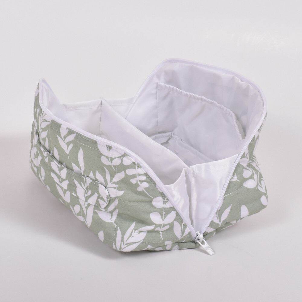 Necessaire Fiore Col. Ava Hojitas Verde