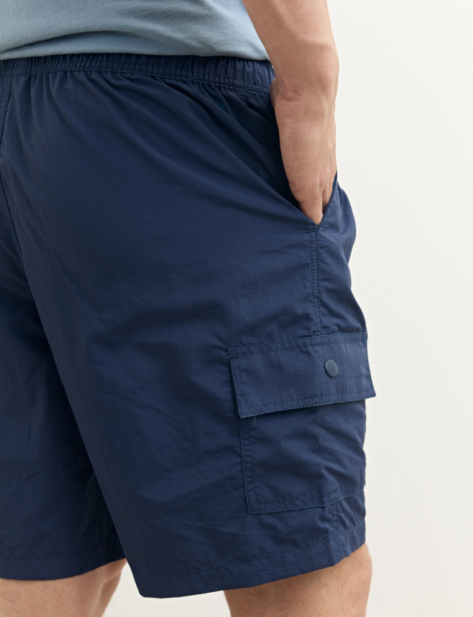 450402 SHORT HARRINGTON LABEL Azul Oscuro