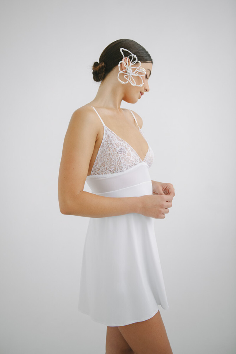 Camisón Lola [CB26B] Blanco
