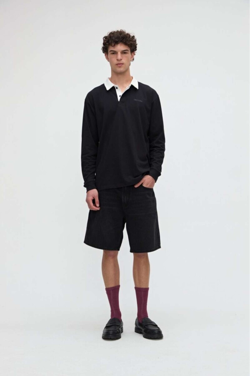 Remera polo Nicky - Negro 