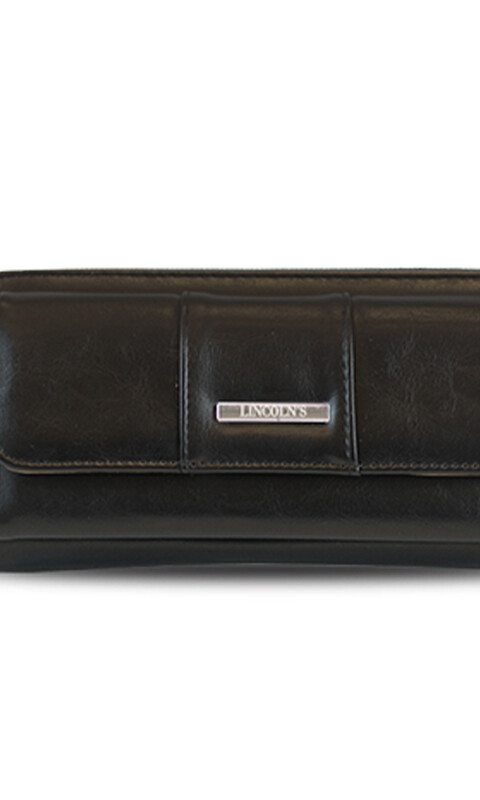 BILLETERA GLADIOLO NEGRO
