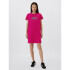 V-FRCH SS GAP LOGO DRESS BRIGHT BEET