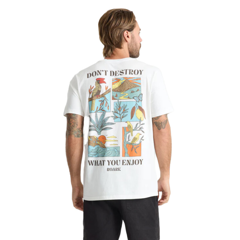 Remera Roark Enjoy - Blanco Remera Roark Enjoy - Blanco