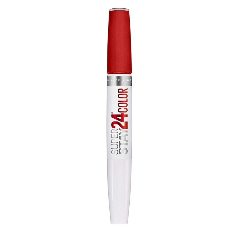 Labial Larga Duración Maybelline SuperStay 24 Smille Keep It Red