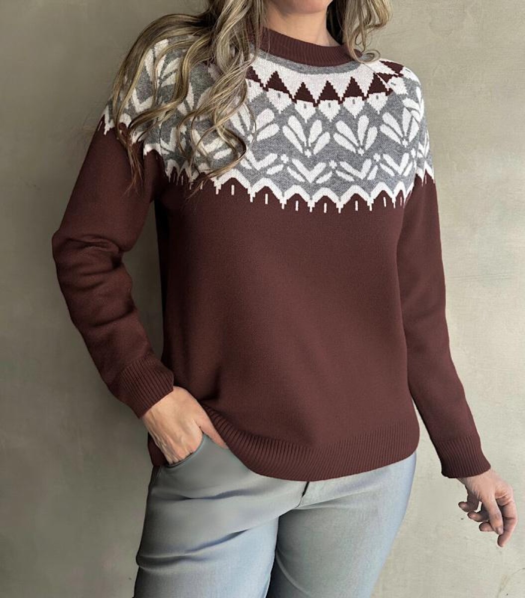 Sweater Austin - Chocolate 